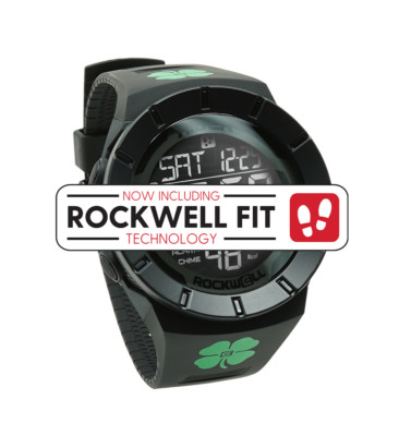 NEW MENS Rockwell COLISEUM FIT Wrist Watch SHAMROCK BLACK LIMITED EDITION