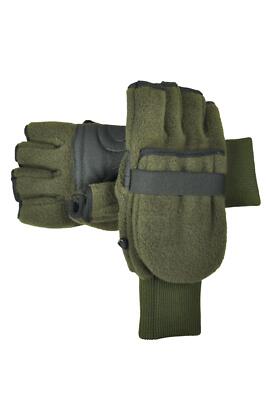 SKOGEN Fleeccehandschuhe Thinsulate + Fäustel oliv Jagdhandschuhe