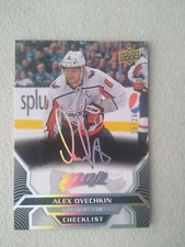 2020-21 Upper Deck MVP Hockey Alex Ovechkin Super Silver Script Checklist 25/25