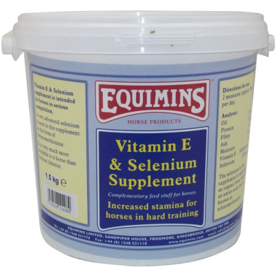 Equimins Vitamin E & Selen Nahrungsergänzung