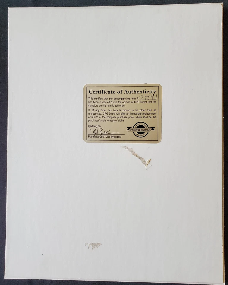 Autógrafo Rick Mirer Seattle Seahawks NFL 8x10 fotografía mate Notre Dame Foto 2 de 4