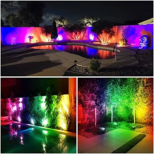 Landscape Lights 3w Rgb Remote Control Led Landscape Lighting With