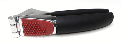 OXO Good Grips Garlic Press, Heavy Duty w/ Built in Cleaning Tool, 7 in