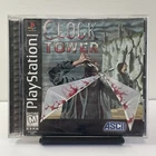 Clock Tower Complete With Manual Tested | Ascii | Sony PlayStation One 1 1997