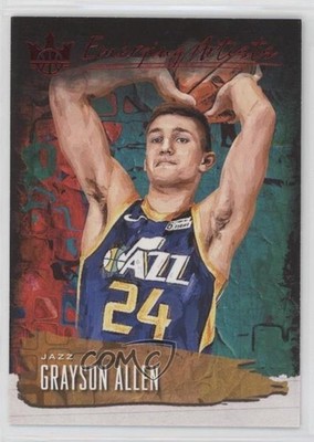 2018-19 Panini Court Kings Emerging Artists Ruby 56/99 Grayson Allen #17 r7o