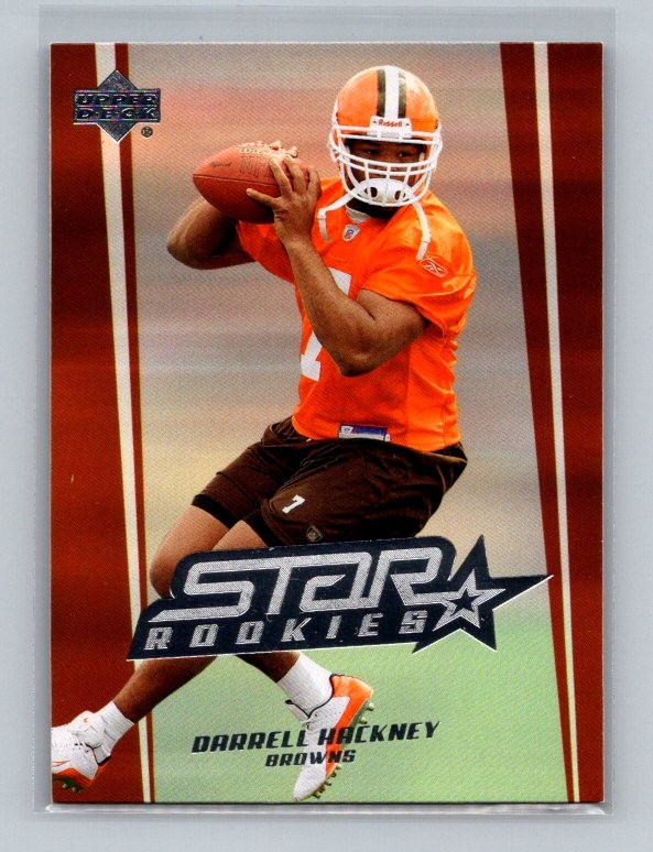 Darrell Hackney 2006 Upper Deck Rookie #239 Cleveland Browns