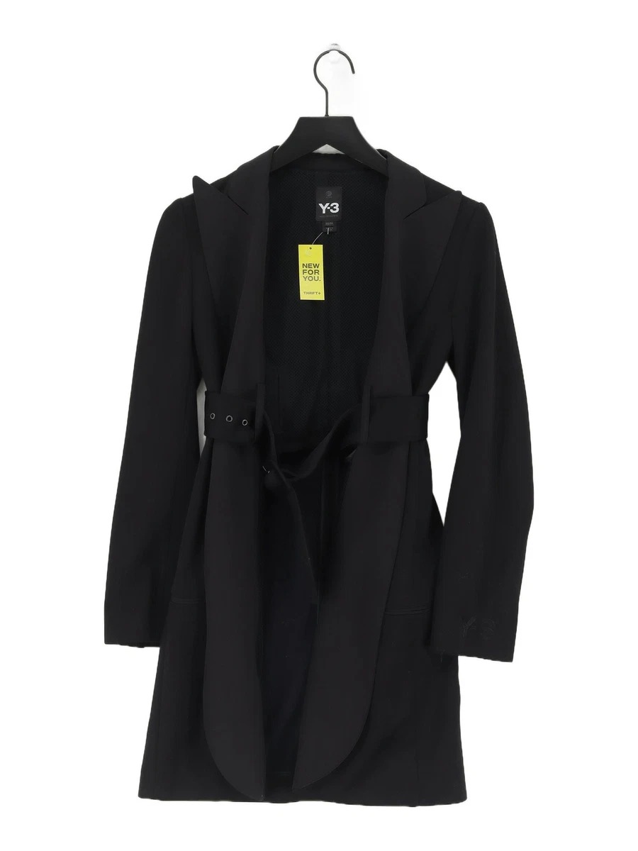 ジャケット・アウター y's long jacket wool fulle black 3size COATS – THE SHOP YOHJI YAMAMOTO