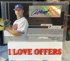 2006 TOPPS CERTIFIED CO-SIGNERS ANTHONY LEREW AUTOGRAPH ISSUE #101 BRAVES #3