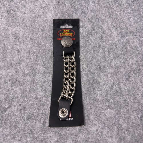 Hot Leathers Buffalo Nickel Vest Extender Chain