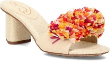 Sam Edelman Womens Olia Pom Slide Heels