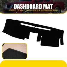 Black Dash Mat For 2005-2020 Nissan Frontier/2005-2015 Xterra Dashboard Cover EV