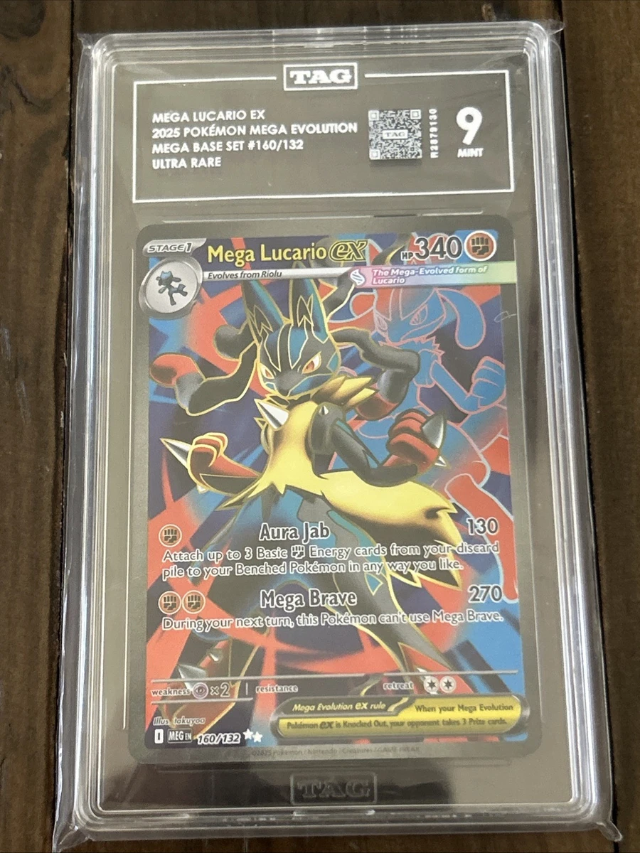 Lucario Pokmon TCG MEGA Individual Collectible Card Game Cards for sale |  eBay