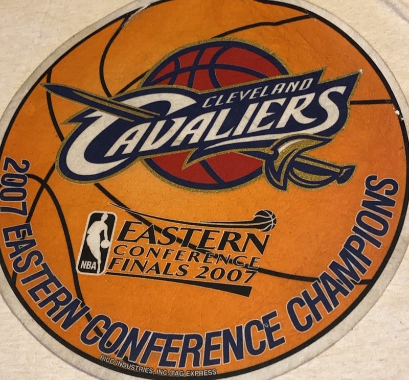Cleveland Cavaliers Felt Basketball 2007 Eastern Champions 