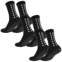 3 Paare FußBall Socken, Rutschfeste FußBallsocken, Anti Rutsch Grip Fussball Soc