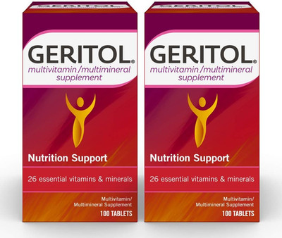 Multi-Vitamin Nutritional Support Tablets, Balance of 26 Essential Vitamins and 