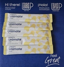 Unicity Feel Great Unimate Fasting System - 5 packs of Lemon Flavor