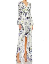 Mac Duggal Floral Dress Size 2