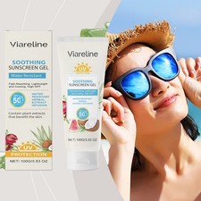 Soothing Hydrating Sunscreen Gel Gentle Skin Moisturizer for Face Protection