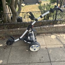 Motocaddy S1 Electric Golf Trolley, White, No Battery, perfect working condition