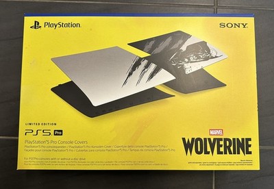 PlayStation 5 Pro Console Cover - Marvel's Wolverine Adamantium INHAND