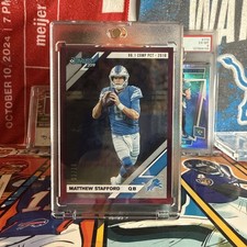 Matthew Stafford 2019 Panini Donruss Season Stat Line /66 #90 Detroit Lions MVP