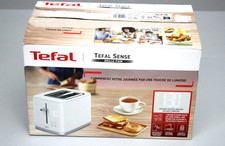 Tefal Toaster Sense, 7 Bräunungsstufen Digitaldisplay Countdown Aufwärmen NEU