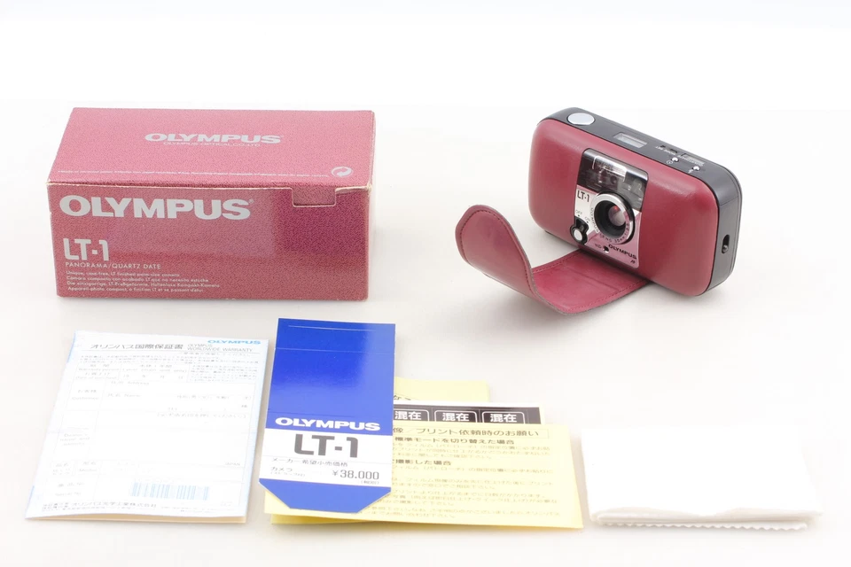 [ MINT in Box ] Olympus LT-1 Wine Red Point & Shoot 35mm Film Camera From JAPAN - Image 3 of 4
