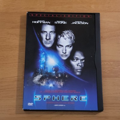 Sphere (DVD, 1998, Special Edition) Dustin Hoffman, Samuel L. Jackson