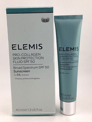 Elemis Pro-Collagen Skin Protection Fluid SPF 50 1.3 fl oz NEW IN BOX EXP10/2026