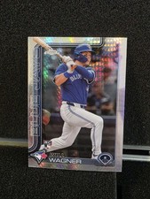 2025 Topps Chrome - Will Wagner #137 Geometric Refractor (RC)