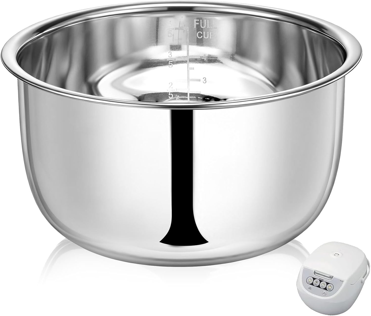 304 Stainless Steel 5.5 Cup Inner Pot Compatible W/