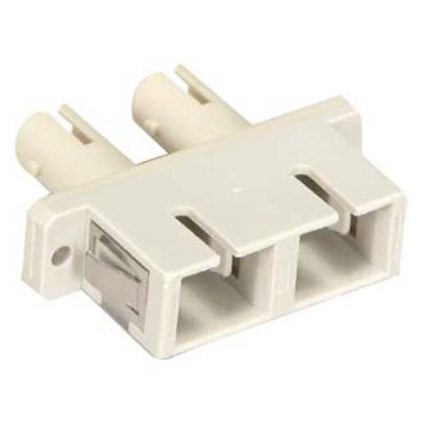 10 Pcs ST to SC Duplex MultiMode Fiber Optic Optical Adapter Connector Converter - Image 2 of 2
