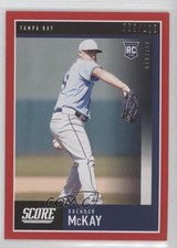 2020 Panini Chronicles Score Red 9/100 Brendan McKay #6 0zg6