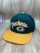 VTG Green Bay Packers Fitted Hat Sz 7 1/4 Sports Specialties Pro Line Used