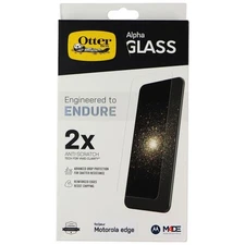 OtterBox Alpha Glass Screen for Motorola Edge (2021) and Edge 5G UW 2021 - Clear