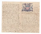 CIVIL WAR LETTER - 64th Ohio Vols - Guards Batteries in Mooresville, Alabama