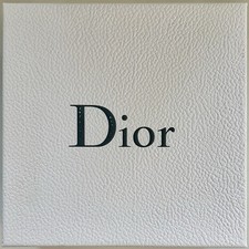Authentic Dior EMPTY White Gift Box Approximately 8  x8  x3  