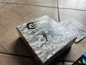 NES Nintendo Contra Revenge Red&green Lot 2 CIB Complete Small Box Limited Rare