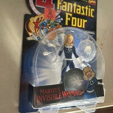 Marvel Legends Series Retro Fantastic Four INVISIBLE WOMAN Figure New Ships Fast