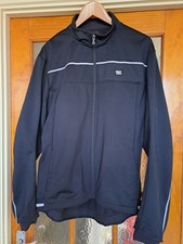 Souke Cycling/ Running  Jacket Water Resistant Windbreaker Black Size XLarge