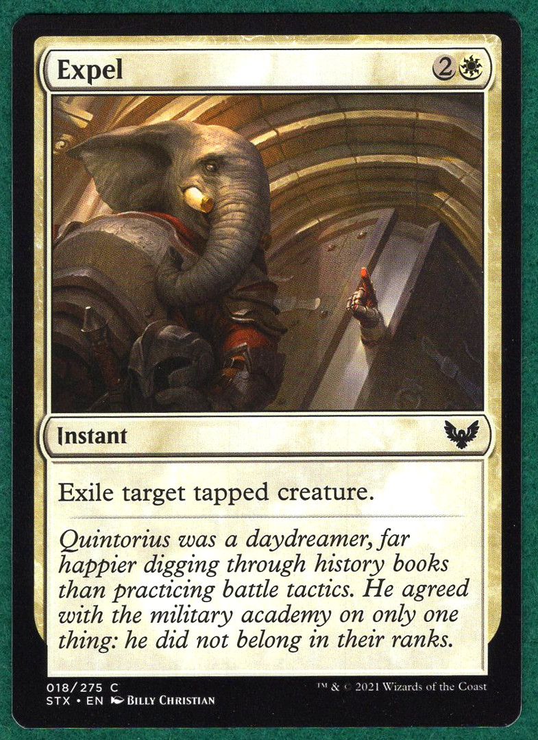 Expel - Strixhaven: School of Mages (STX) #18 - Magic: The Gathering MTG Card