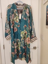 Authentic Johnny Was Reversible Romano Flower Harmony Kimono Small with Tags NWT