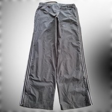Vintage y2k Old Navy track pants with Stripes Zipper on Leg Opening Size Medium