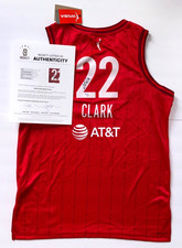CAITLIN CLARK SIGNED INDIANA FEVER SWINGMAN NIKE JERSEY IOWA HAWKEYES BAS CC3