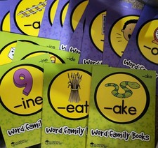 Learning Resources Word Family Library 20 Alphabet Books Ages 4-7
