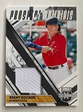 2019 Panini Elite Extra Edition - Prospect Materials Brent Rooker  Black