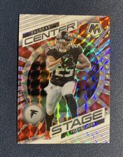 2023 Mosaic | Center Stage - White Prizm | Tyler Allgeier  | 25/25 | Jsy # Match