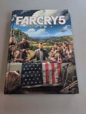 Far Cry 5: Official Collector's Edition Guide WITH Poster Hardcover Book