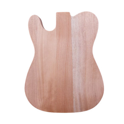 New Electric Guitar Body Mahogany wood HH pickup Unfinished Tele Bolt on Fit Diy