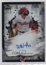 2024 Topps Finest Finest Auto Refractor Weston Wilson #FA-WW Auto 0bt4